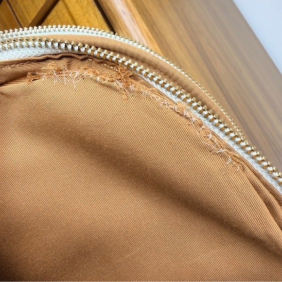 Coach Mini Pebbled Leather Backpack in Chalk 5666 Bag School - Picture 13 of 16